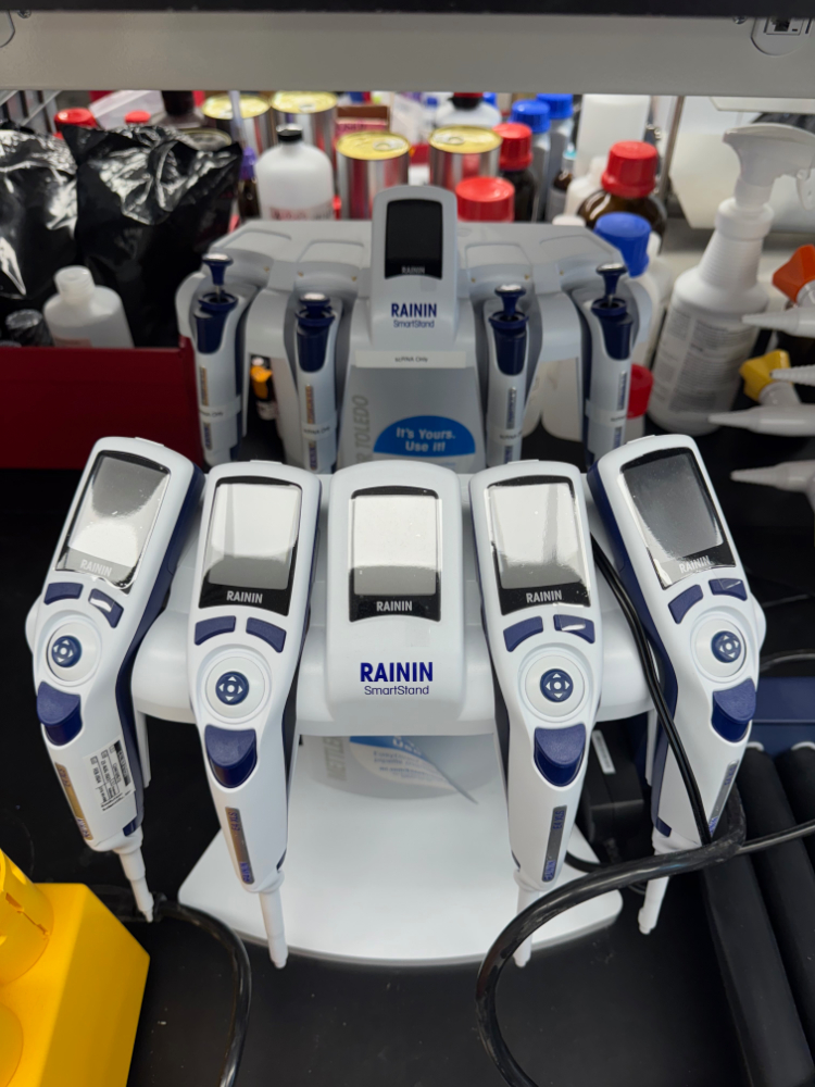 Image of Rainin Pipettes - Quantity 8